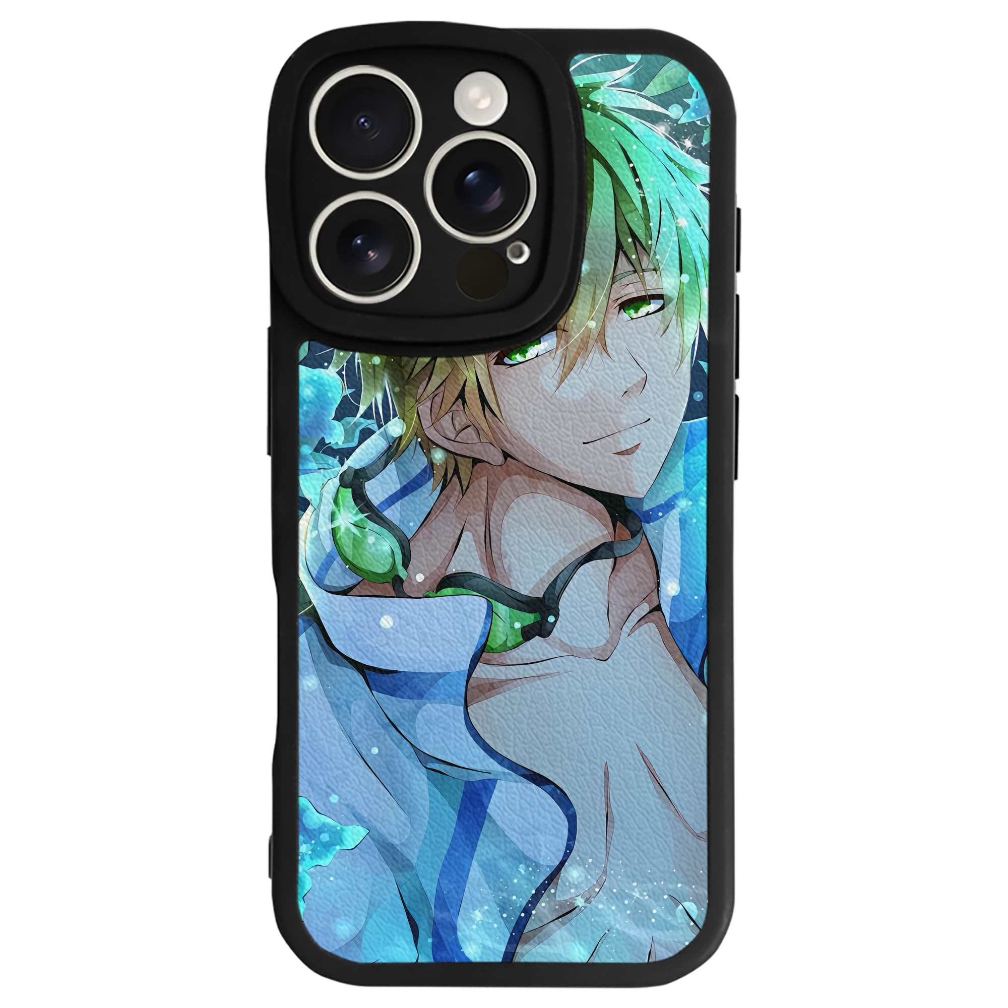 （画像用） 刀剣乱舞 Touken Ranbu 【iPhone 16シリーズ対応】シリコンスマホケース（レザー調） 材質：シリコン